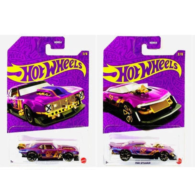 2025 Hot Wheels 57th Anniversary – Pack of 2 Pcs Cars  – HDH54 955H