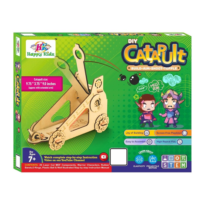 DIY Catapult – Science Toys for Kids, Make Your Own Toy, STEM Kit