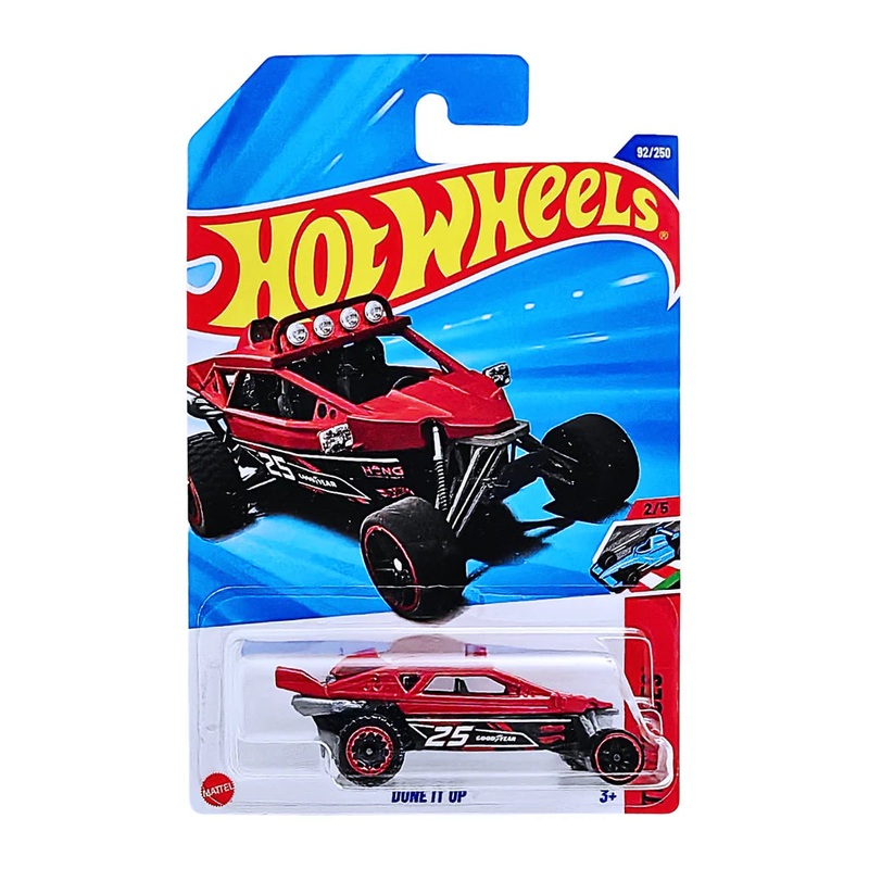 Hot Wheels Mainline – K Case 2025 | L Case 2025 – Dune It Up – HW Track Aces – Long Card
