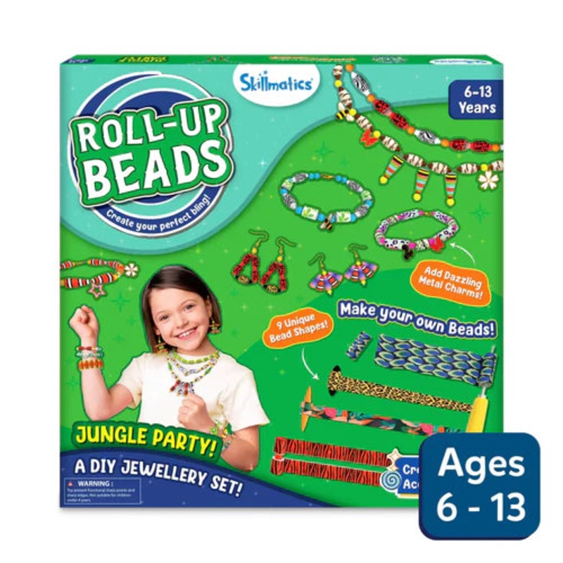 Skillmatics Roll-Up Beads | DIY Activity Set | Ages 6+