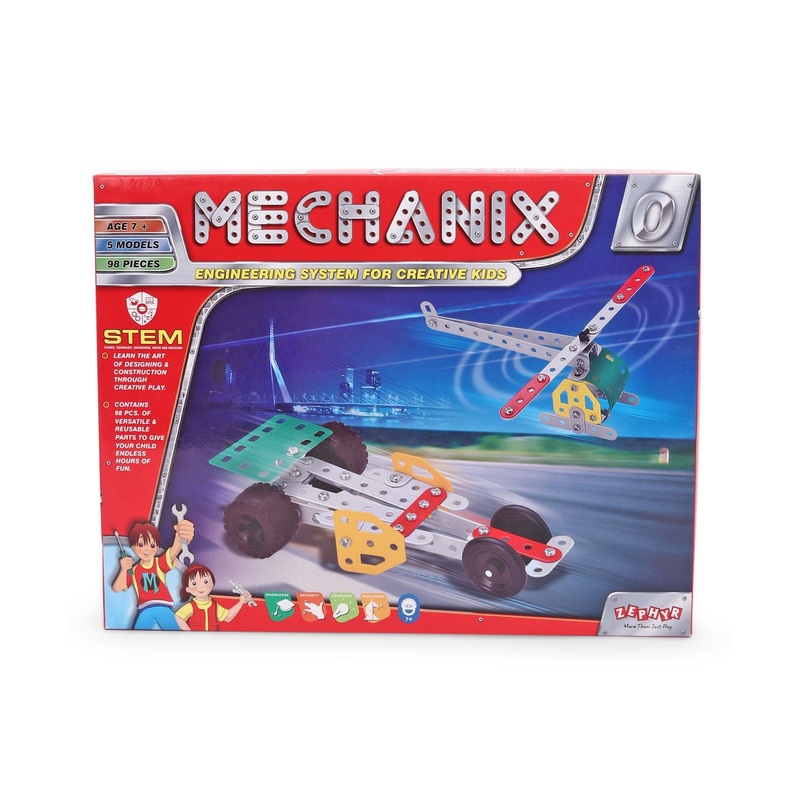 Zephyr Mechanix 0 Engineering System Multicolor – 98 pieces