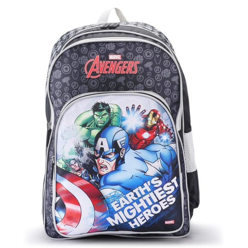 18 Inches Avengers School Bag  A Playful Companion for School Days