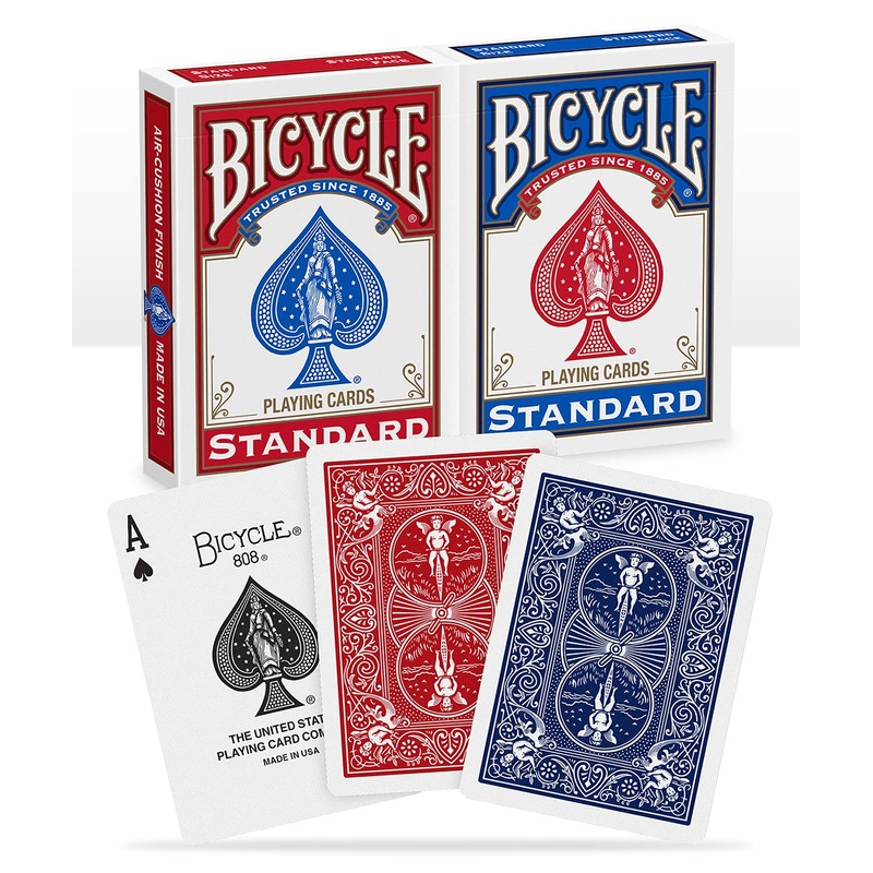 Bicycle Standard Rider Back Playing Card Game – Pack of 2 for All Ages, Standard Rider Back Playing Cards – Pack of 2,for Adult