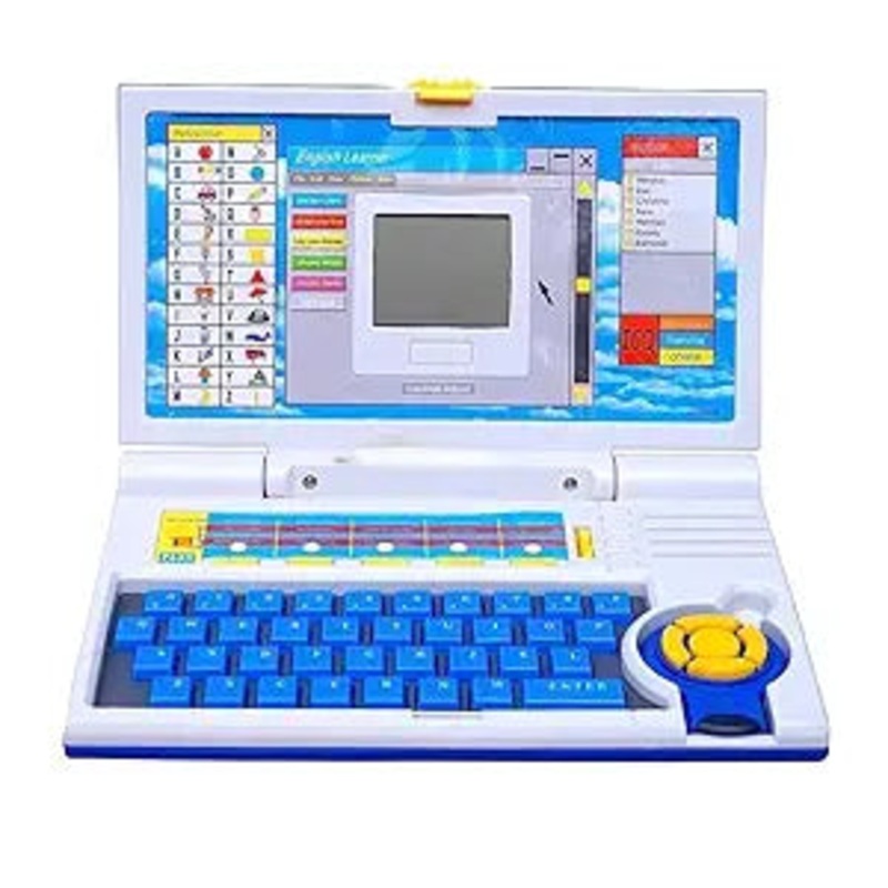 English Learner Laptop Notebook for Kids – Multicolor