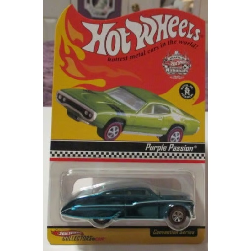 Hot Wheels RLC Exclusive  RLC Purple Passion, Spectraflame Aqua  Premium 1:64 Die-cast