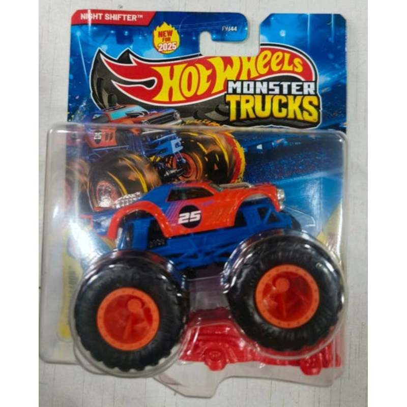 Hot Wheels Shark vs Dinos – Night Shifter – Monster Trucks – FYJ44-95CL