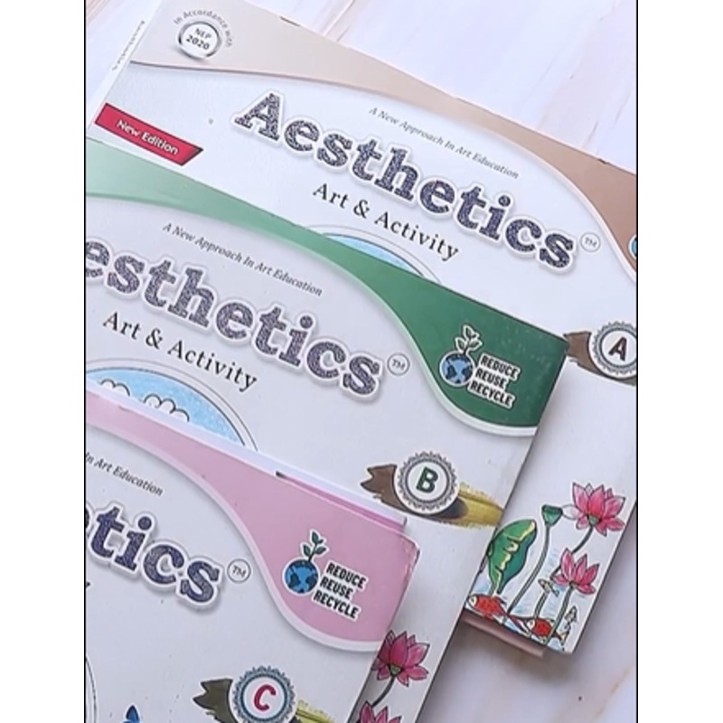 ILEARNNGROW DIY Art & Craft Activity Book- Aesthetics