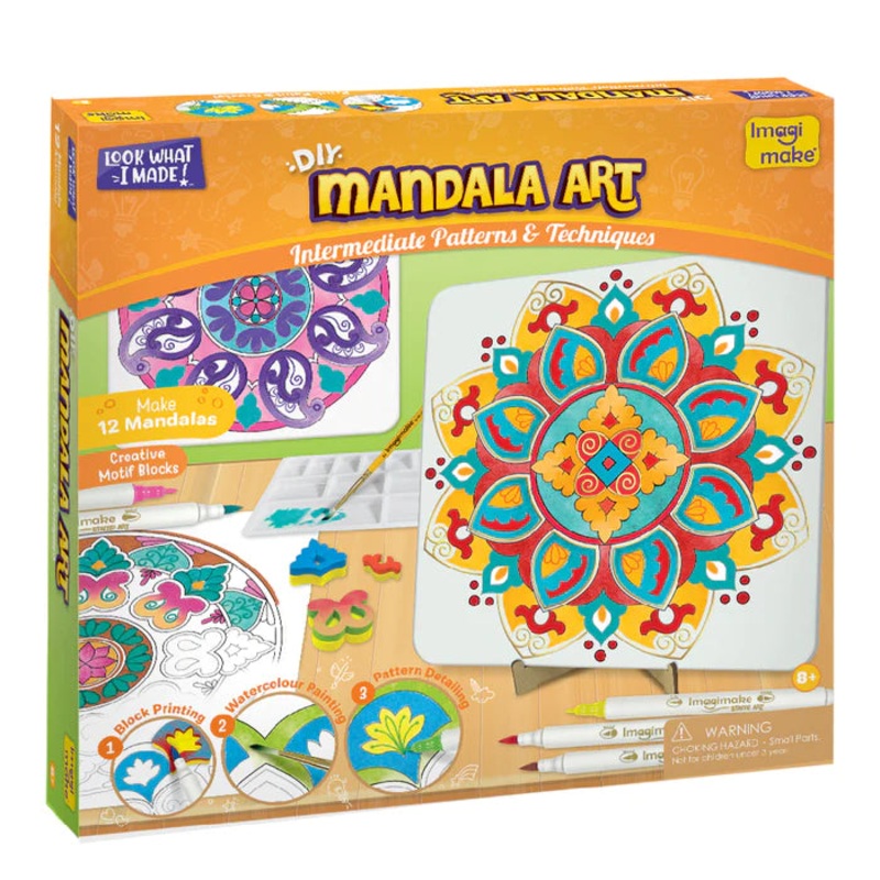 ImagiMake DIY Mandala Art | Art And Craft Kit | Multicolor