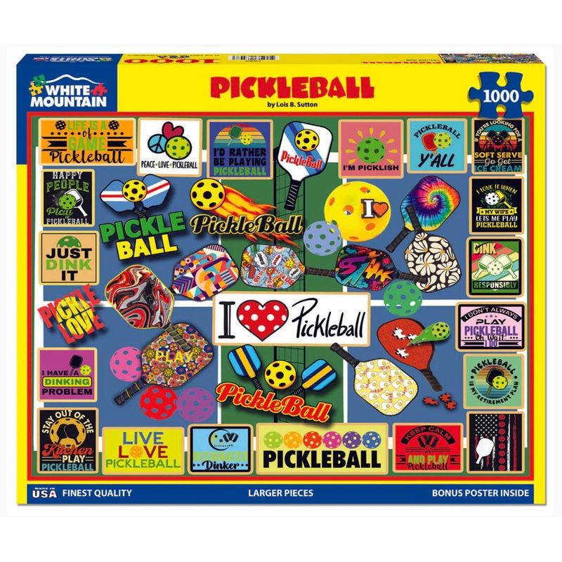1000 pc Pickleball Puzzle