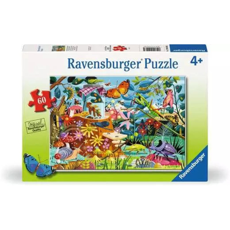 60 pc Backyard Bug World Puzzle