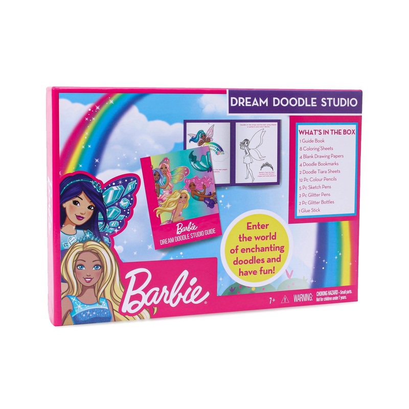 Barbie Doodle Magic: Creative Studio Kit for Ages 7+