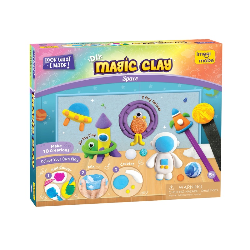 Imagi Make Magic Clay Space Kit – Multicolour