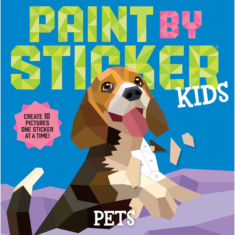 Paint by Sticker Kids Pets