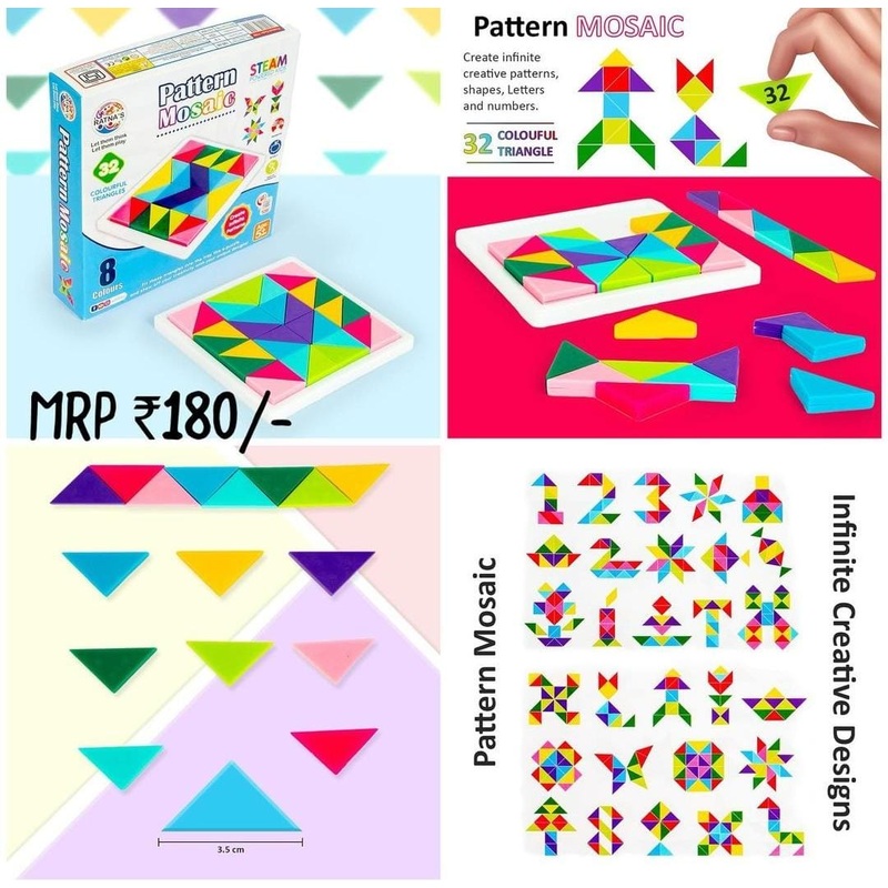 Ratna’s Pattern Mosaic – Multicolor