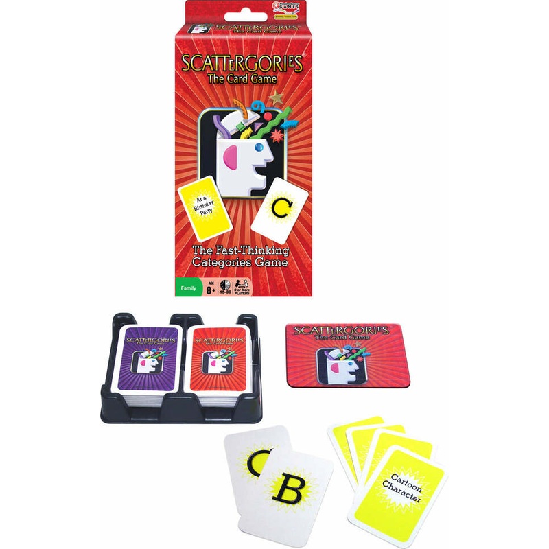 Scattergories – the card game