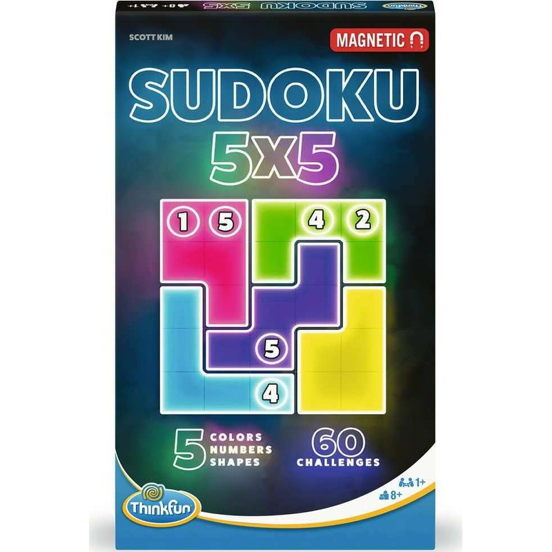 Sudoku 5×5 Travel Puzzle