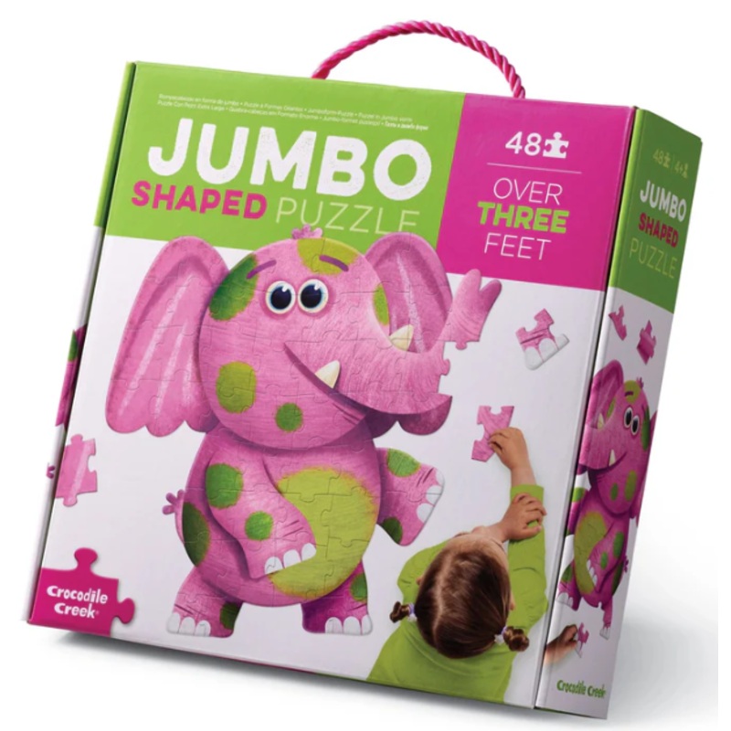48 pc Elephant Shaped Puzzle