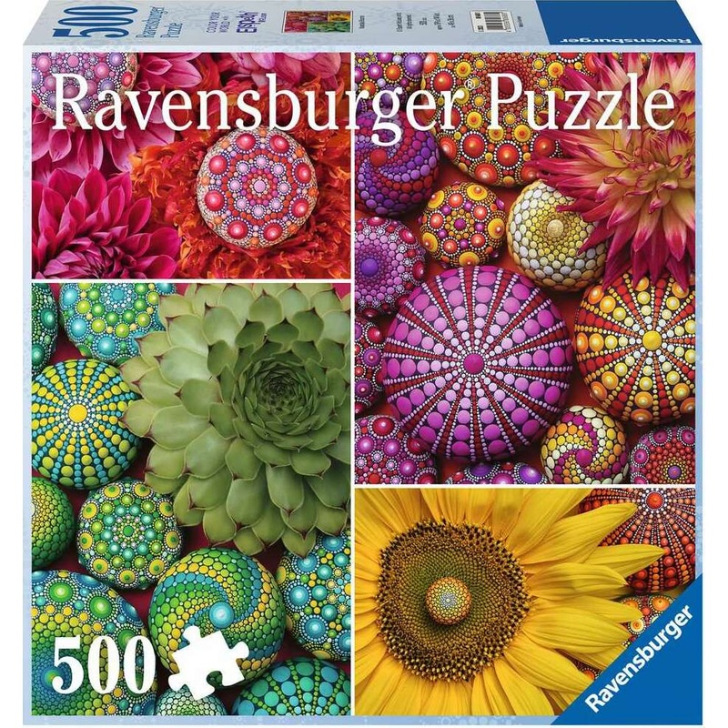 500 pc Mandala Blooms Puzzle