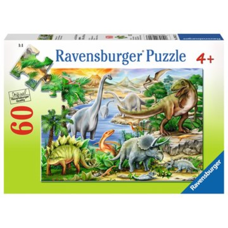 60 pc Prehistoric Life Puzzle