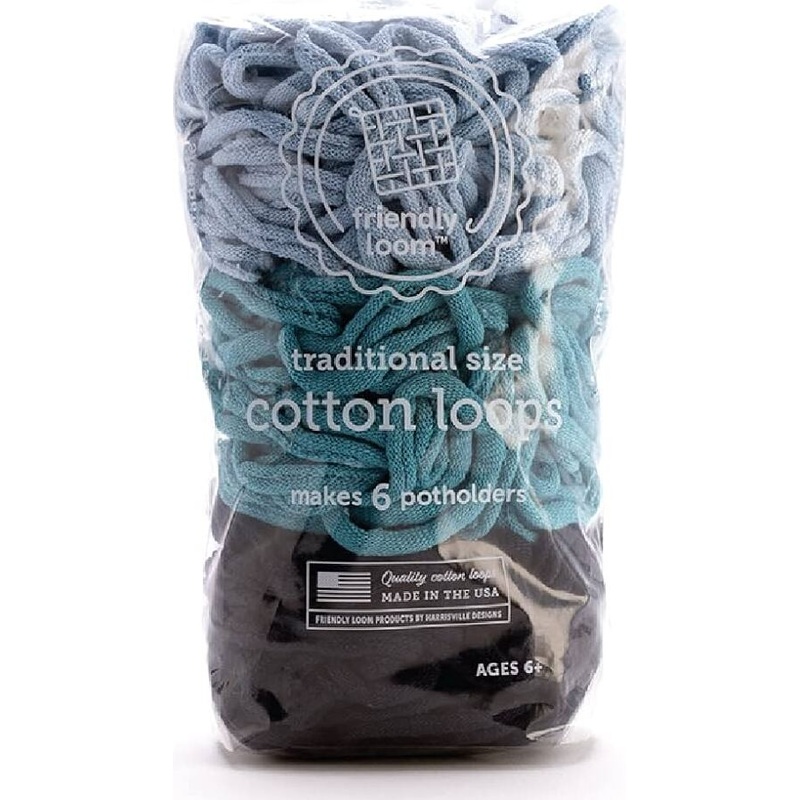 Friendly Loom Potholder Atlantic Lotta Loops Traditional Refill