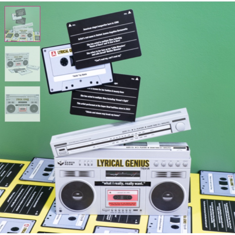 Lyrical Genius Trivia Game