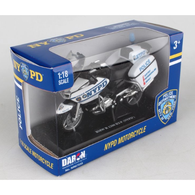 NYPD Motorcycle 1/18 Scale