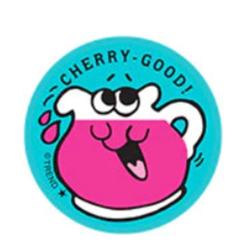 Scratch ‘n Sniff Cherry Good Cherry Punch Stickers