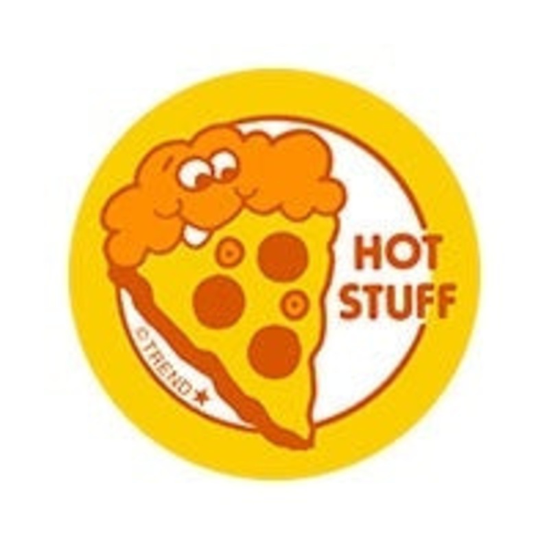 Scratch ‘n Sniff Hot Stuff Pizza Stickers