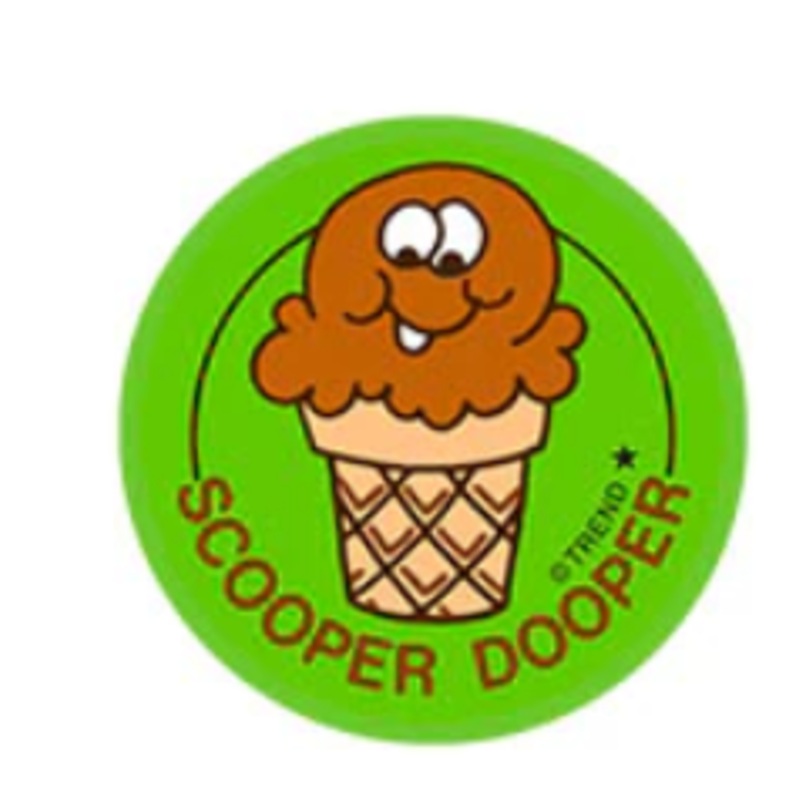 Scratch ‘n Sniff Scooper Dooper Chocolate