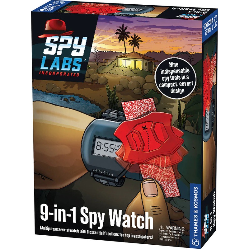 Spy Labs 9 in 1 Spy Watch