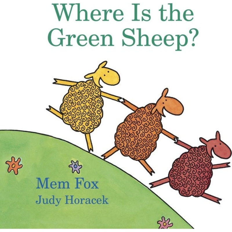 Where Is the Green Sheep? Board Book