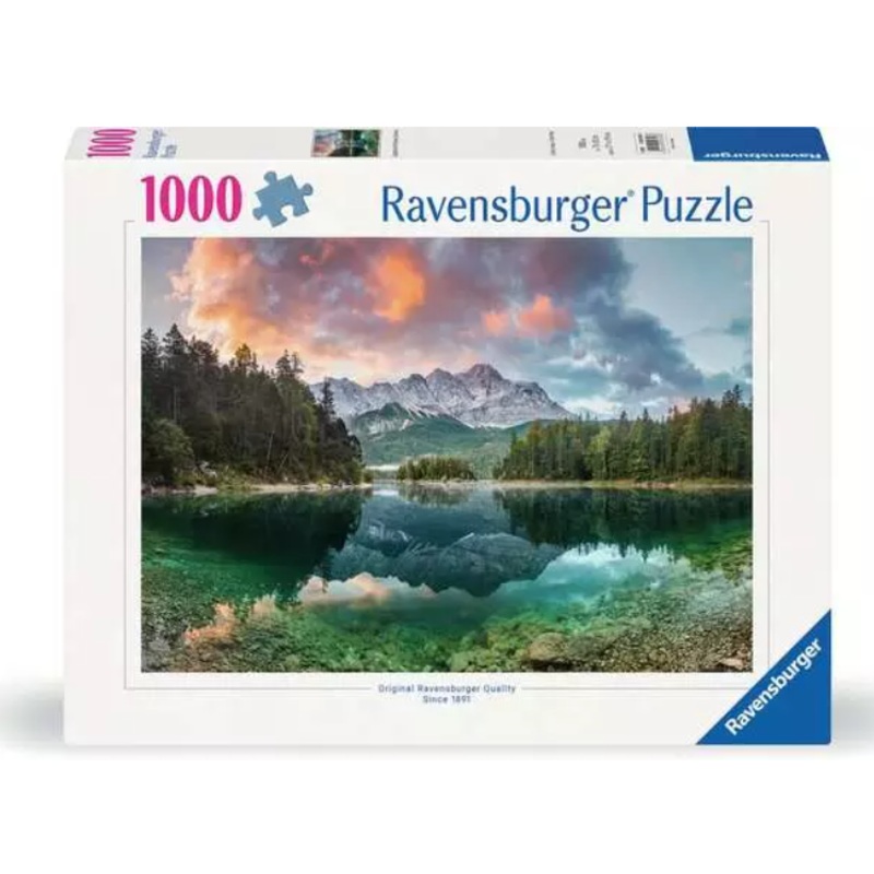1000 pc Zugspite At The Eibsee Germany Puzzle