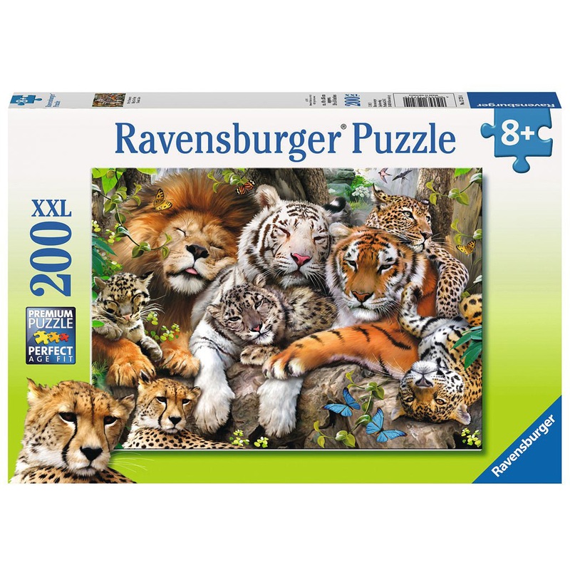 200 pc Big Cat Nap Puzzle