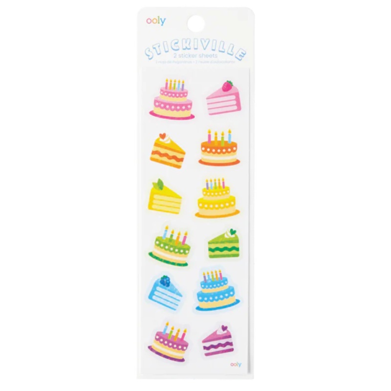Birthday Cake Stickers