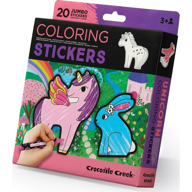 Coloring Stickers – Unicorn