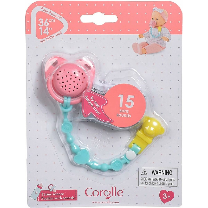 Corolle Interactive Pacifier With Sounds