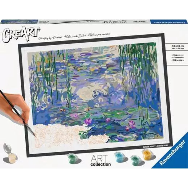 CreArt Painting by Numbers Monet Water Lillies