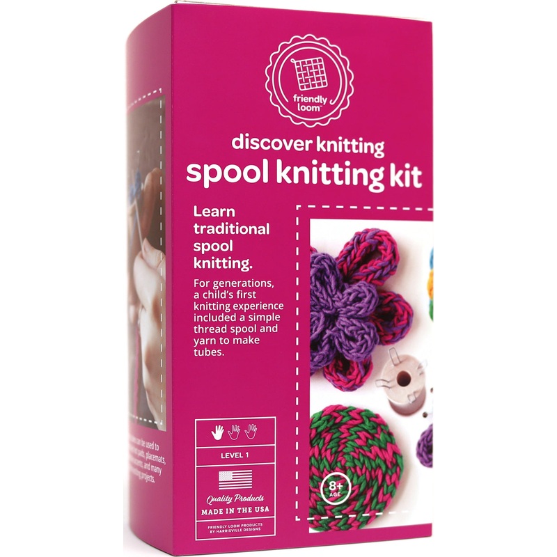 Discover Knitting Spool Knitting Kit