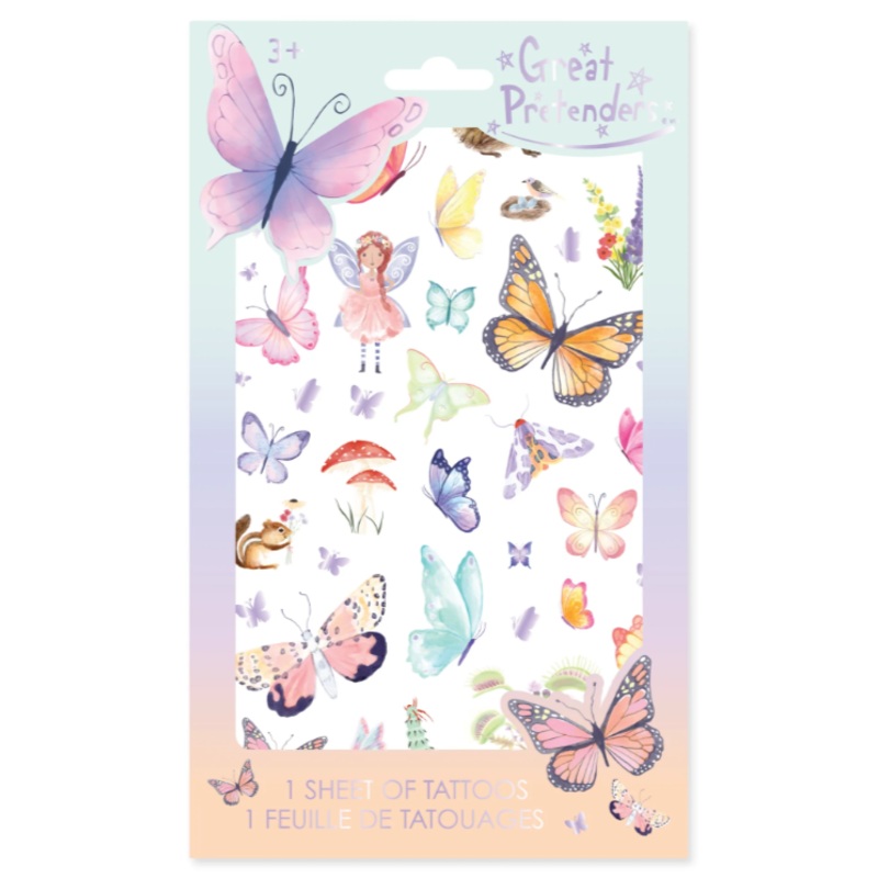 Float Like A Butterfly Tattoos