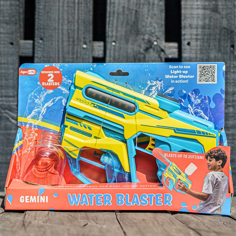 Gemini 2 In 1 Light Up Water Blaster