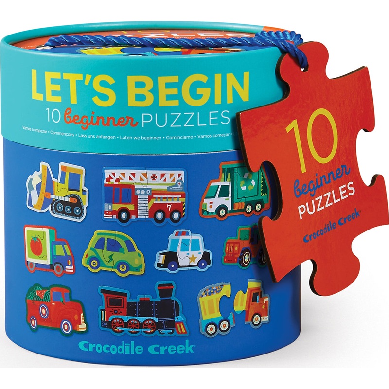 Let’s Begin 2-pc Puzzle – Vehicles