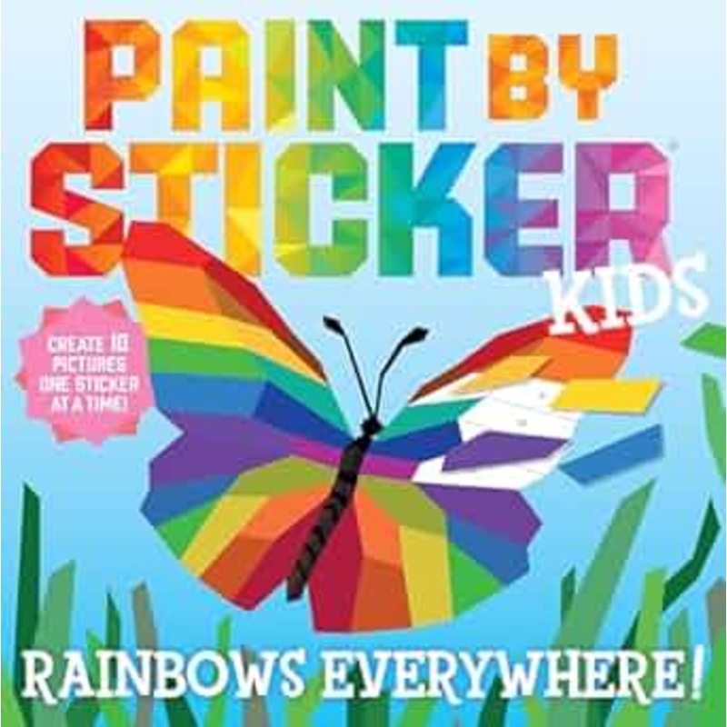 Paint by Sticker Kids Rainbows