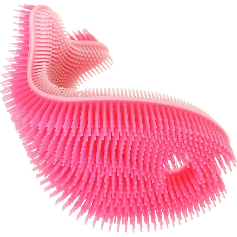 Pink Fish Bath Scrub