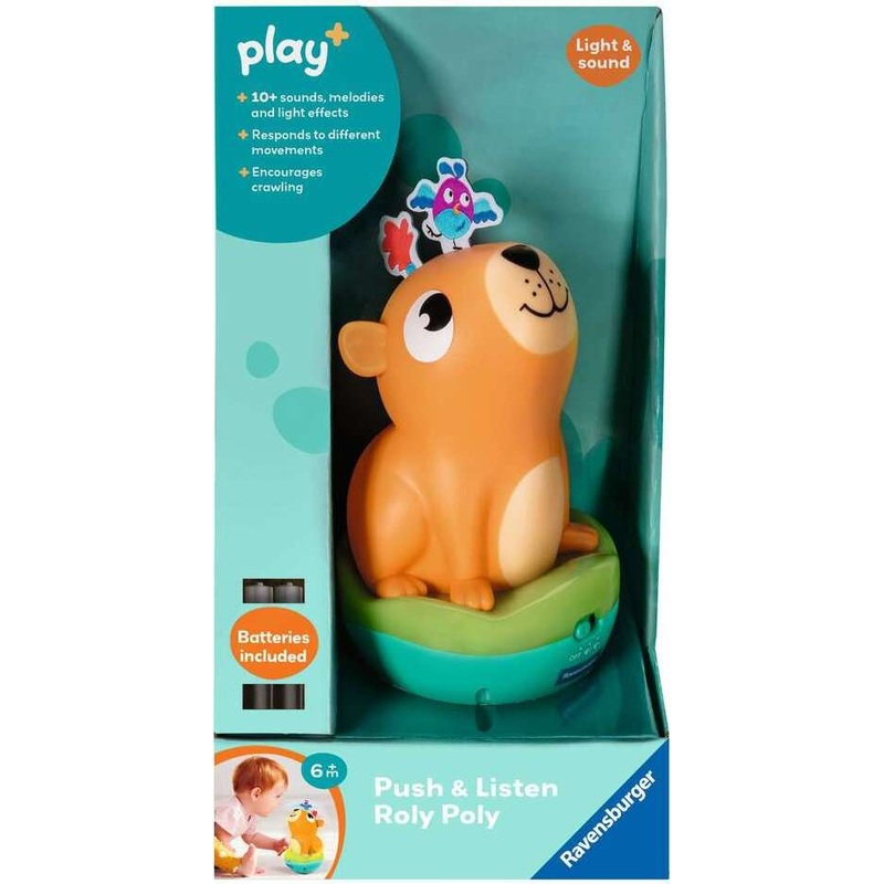 Play+ Capybara Push And Listen Roly Poly