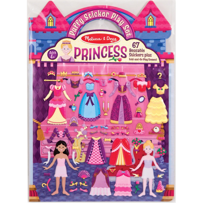 Puffy Sticker Play Set – Princess
