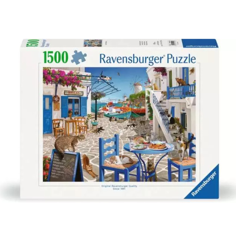 1500 pc Cats Of Mykonos Puzzle