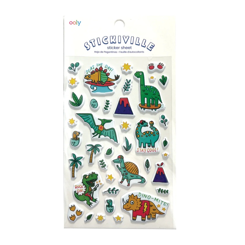 Dino Mite Stickers