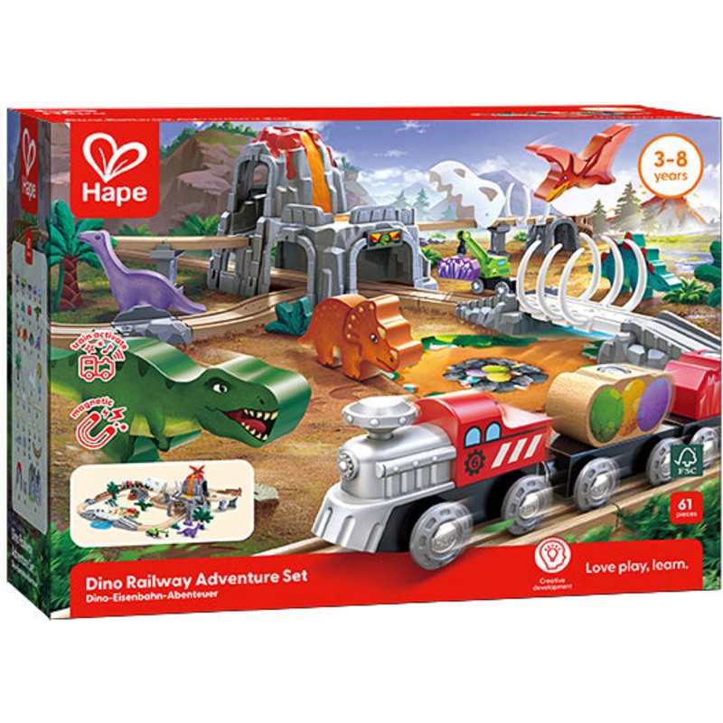 Dino Railway Adventure Set