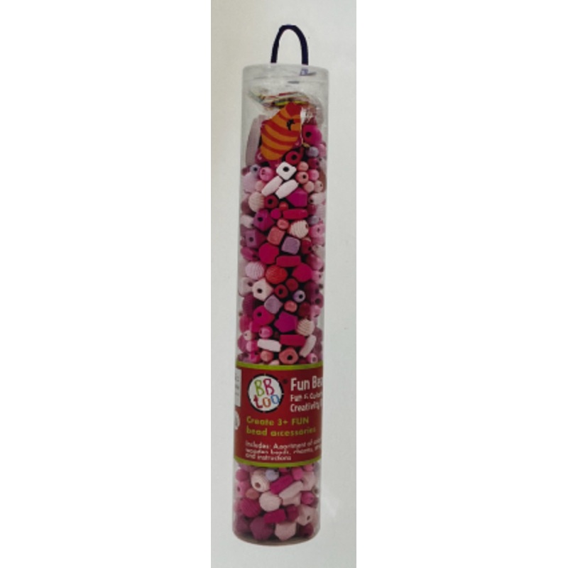 Fun Bead Tube – Pink and Purple