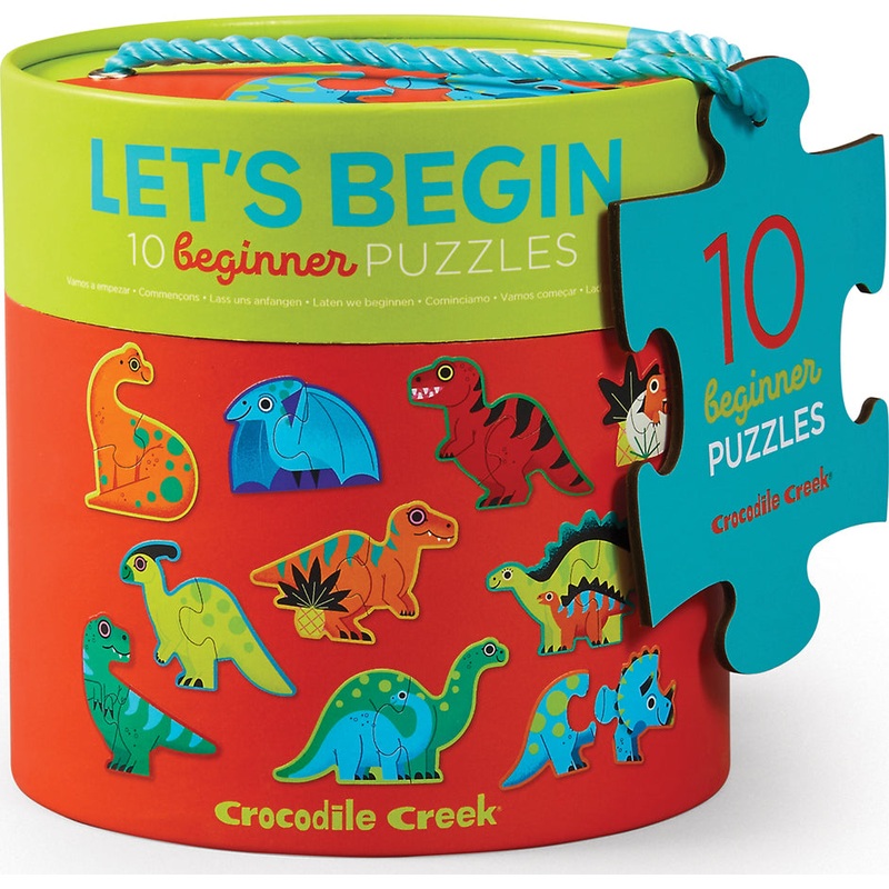 Let’s Begin 2-pc Puzzle – Dinosaurs